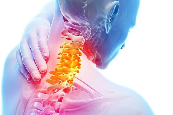 Causes of cervical bone and chondropathy